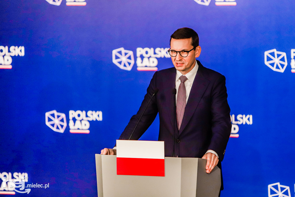 Premier Mateusz Morawiecki w Przecławiu