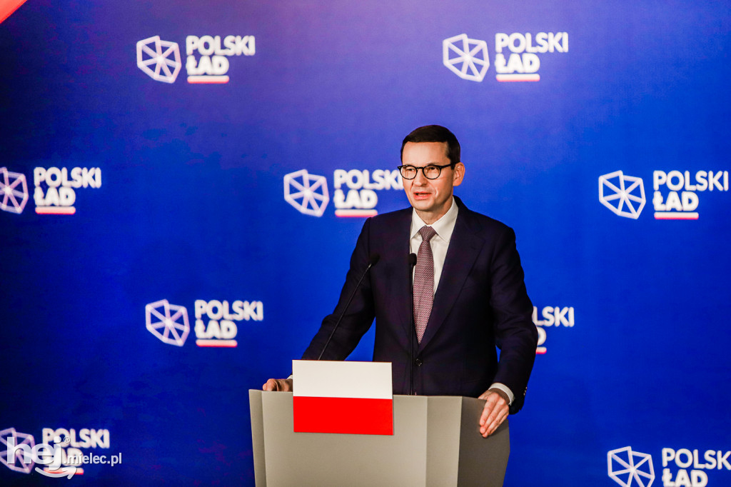 Premier Mateusz Morawiecki w Przecławiu