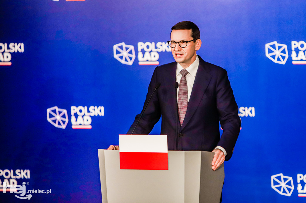 Premier Mateusz Morawiecki w Przecławiu