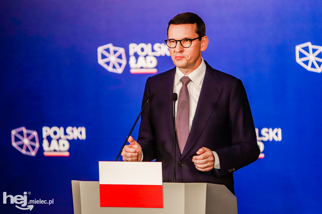 Premier Mateusz Morawiecki w Przecławiu