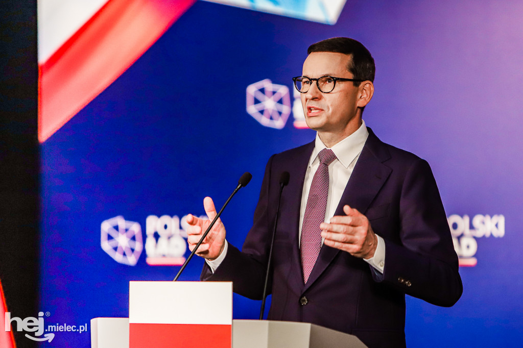 Premier Mateusz Morawiecki w Przecławiu
