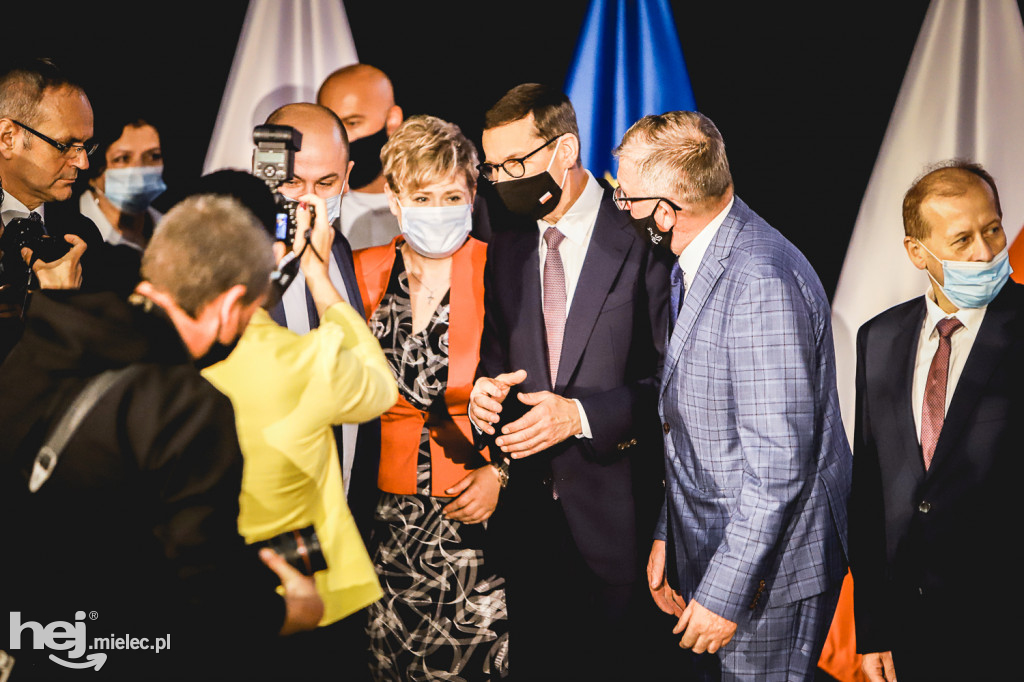 Premier Mateusz Morawiecki w Przecławiu