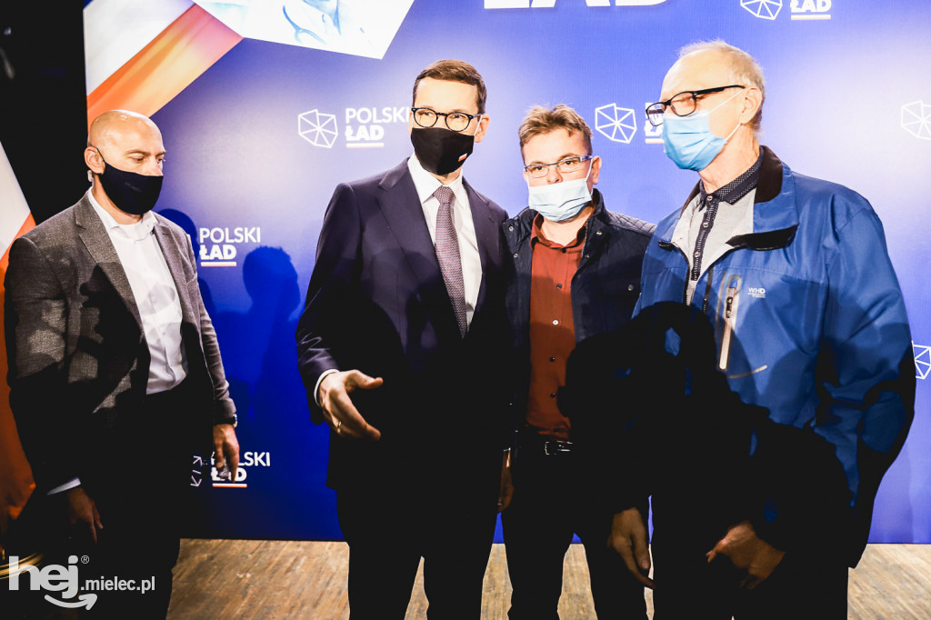 Premier Mateusz Morawiecki w Przecławiu