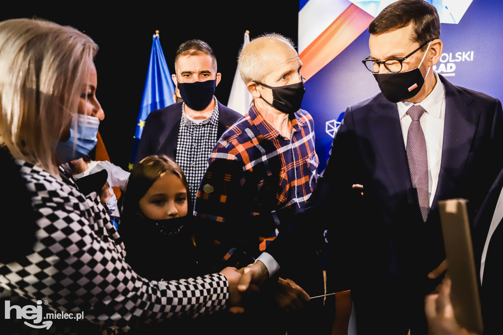 Premier Mateusz Morawiecki w Przecławiu