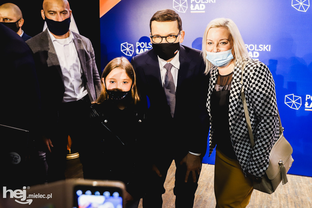 Premier Mateusz Morawiecki w Przecławiu
