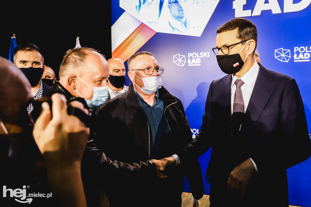 Premier Mateusz Morawiecki w Przecławiu
