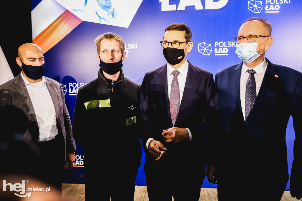 Premier Mateusz Morawiecki w Przecławiu