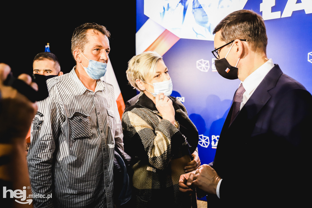 Premier Mateusz Morawiecki w Przecławiu