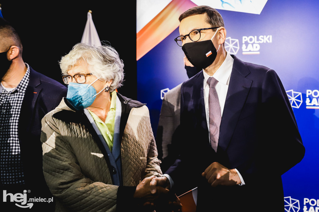 Premier Mateusz Morawiecki w Przecławiu