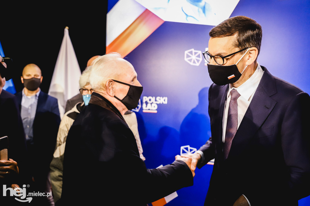 Premier Mateusz Morawiecki w Przecławiu
