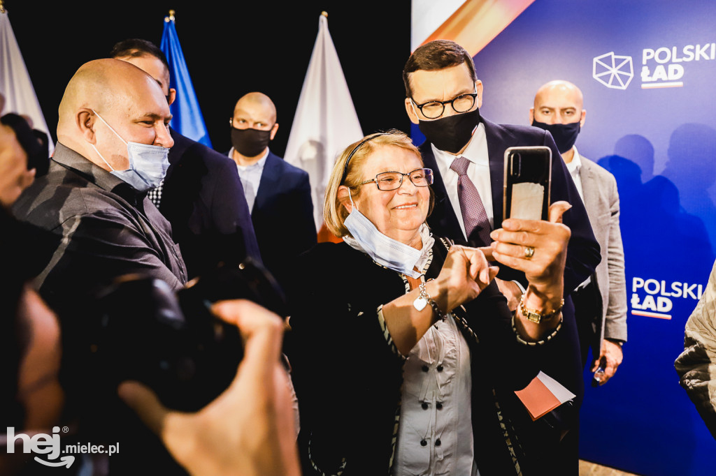 Premier Mateusz Morawiecki w Przecławiu