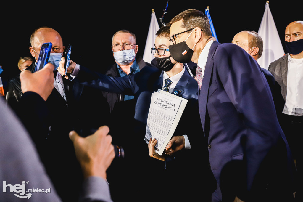 Premier Mateusz Morawiecki w Przecławiu