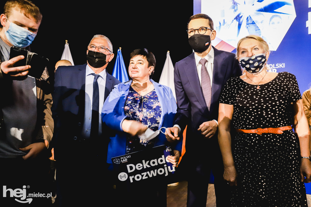 Premier Mateusz Morawiecki w Przecławiu