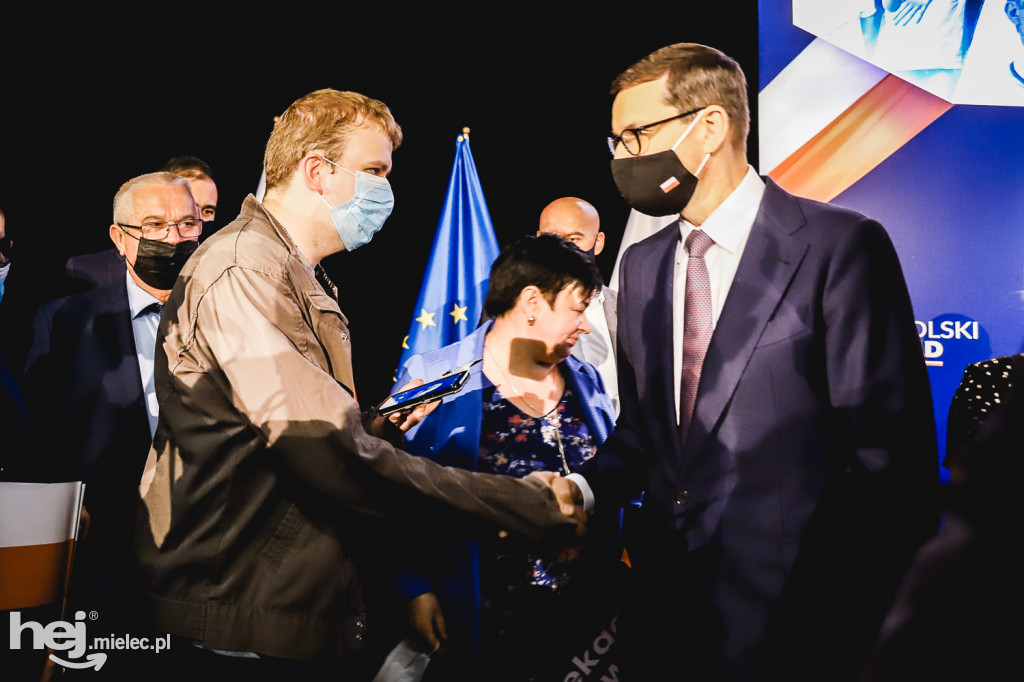 Premier Mateusz Morawiecki w Przecławiu