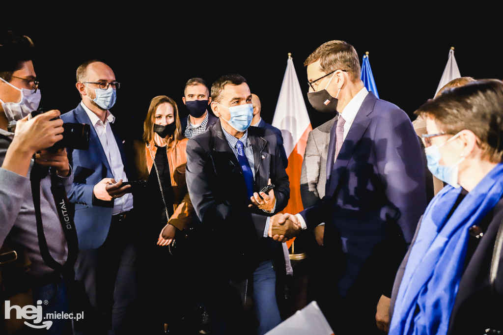 Premier Mateusz Morawiecki w Przecławiu
