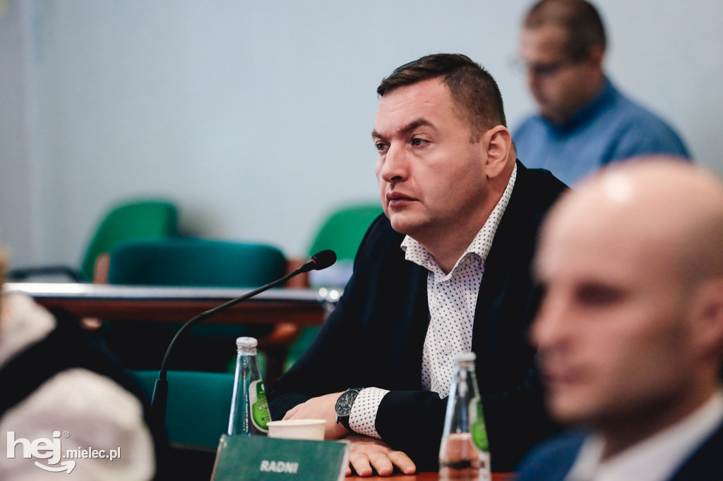Sesja Rady Miejskiej w Mielcu