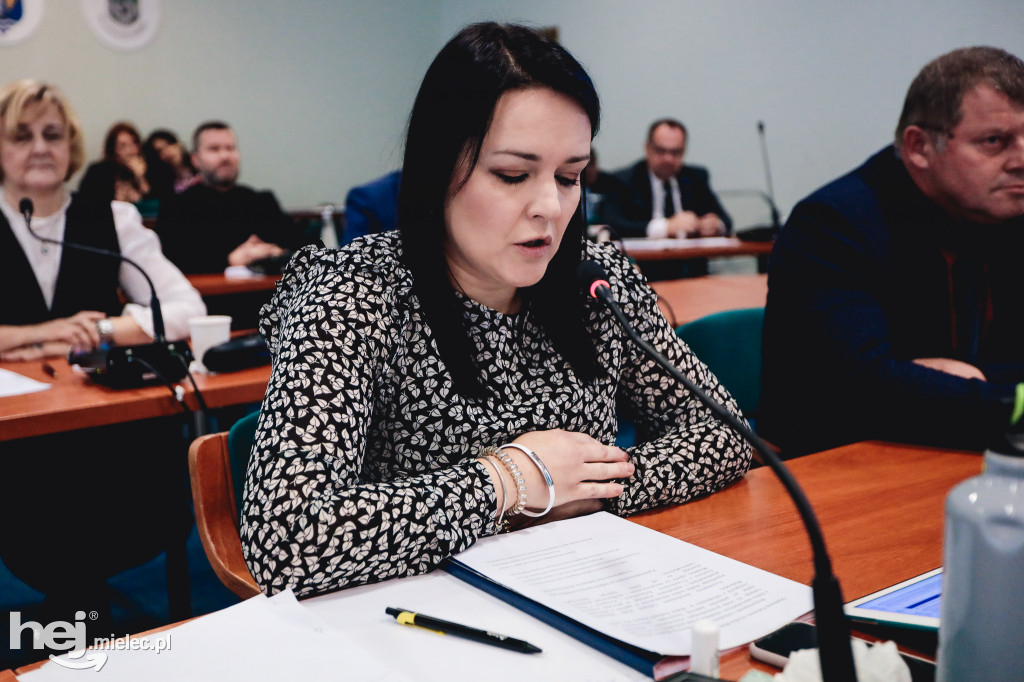 Sesja Rady Miejskiej w Mielcu