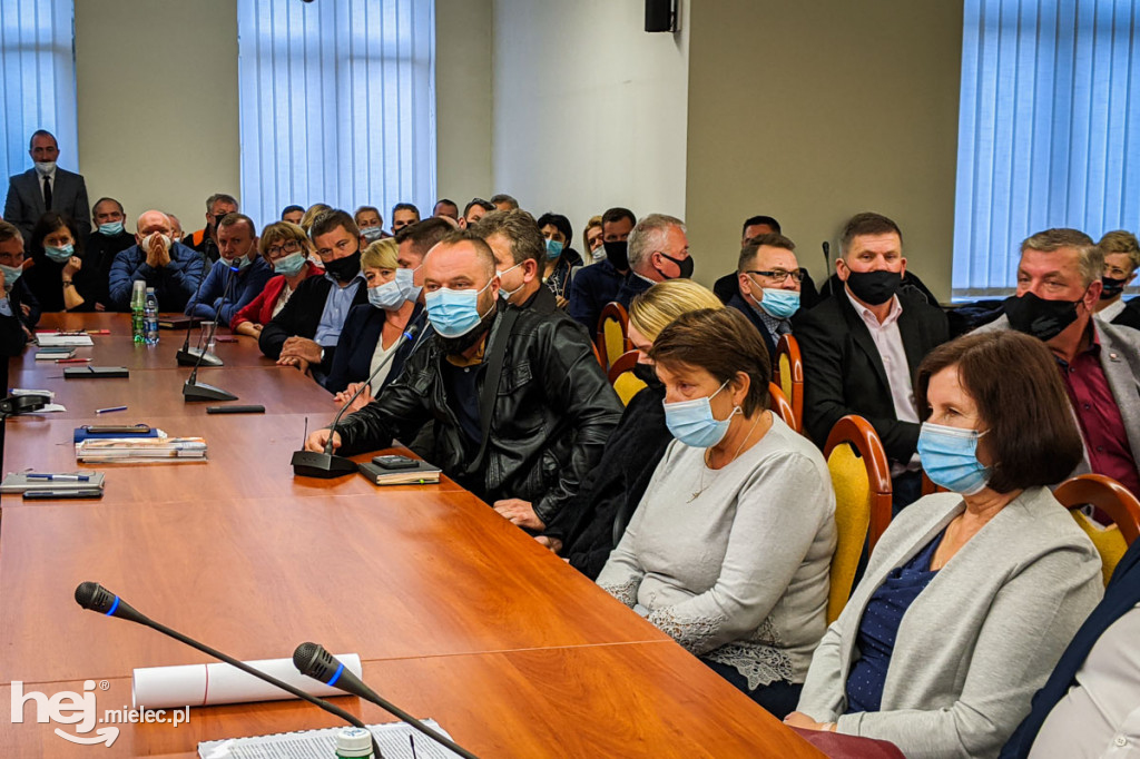 Protest mieszkańców ws. budowy przeładowni firmy Empol