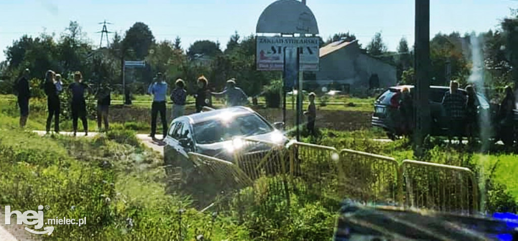 Seria wypadków i kolizji na podmieleckich drogach