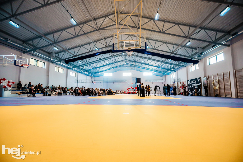 Otwarcie hali sportowej w Jaślanach