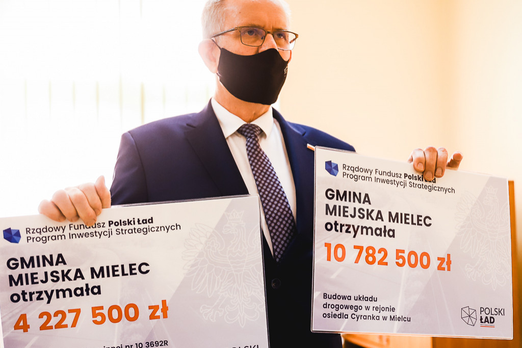 Polski Ład - pieniądze dla samorządów powiatu mieleckiego