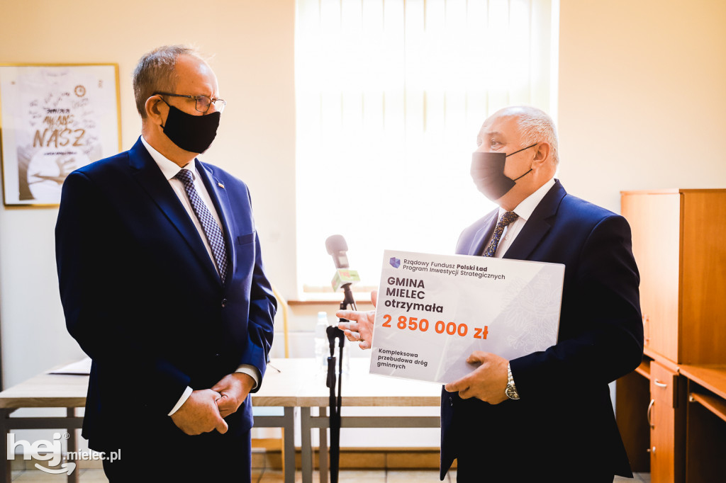 Polski Ład - pieniądze dla samorządów powiatu mieleckiego