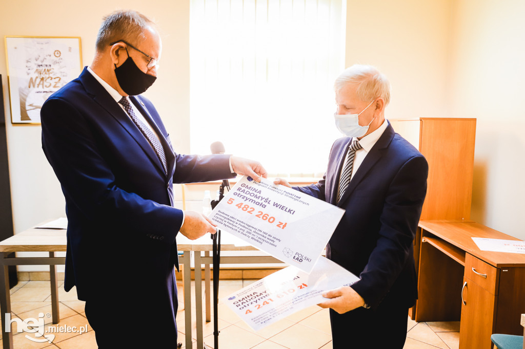 Polski Ład - pieniądze dla samorządów powiatu mieleckiego