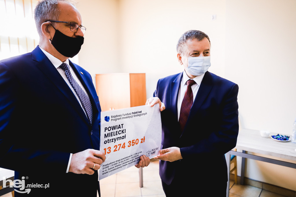 Polski Ład - pieniądze dla samorządów powiatu mieleckiego