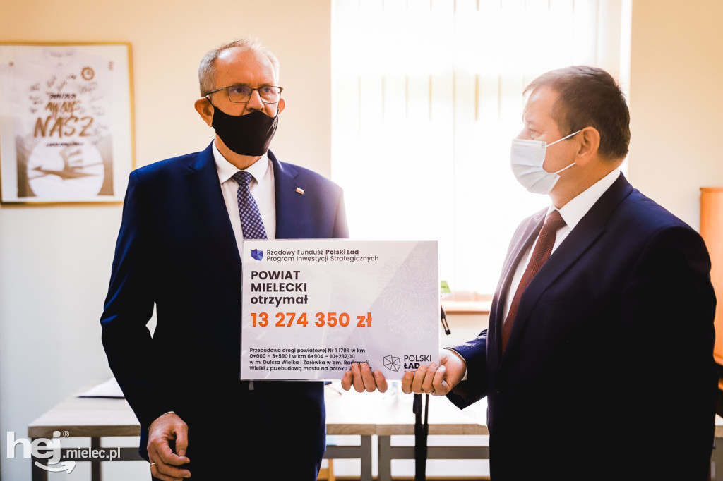 Polski Ład - pieniądze dla samorządów powiatu mieleckiego