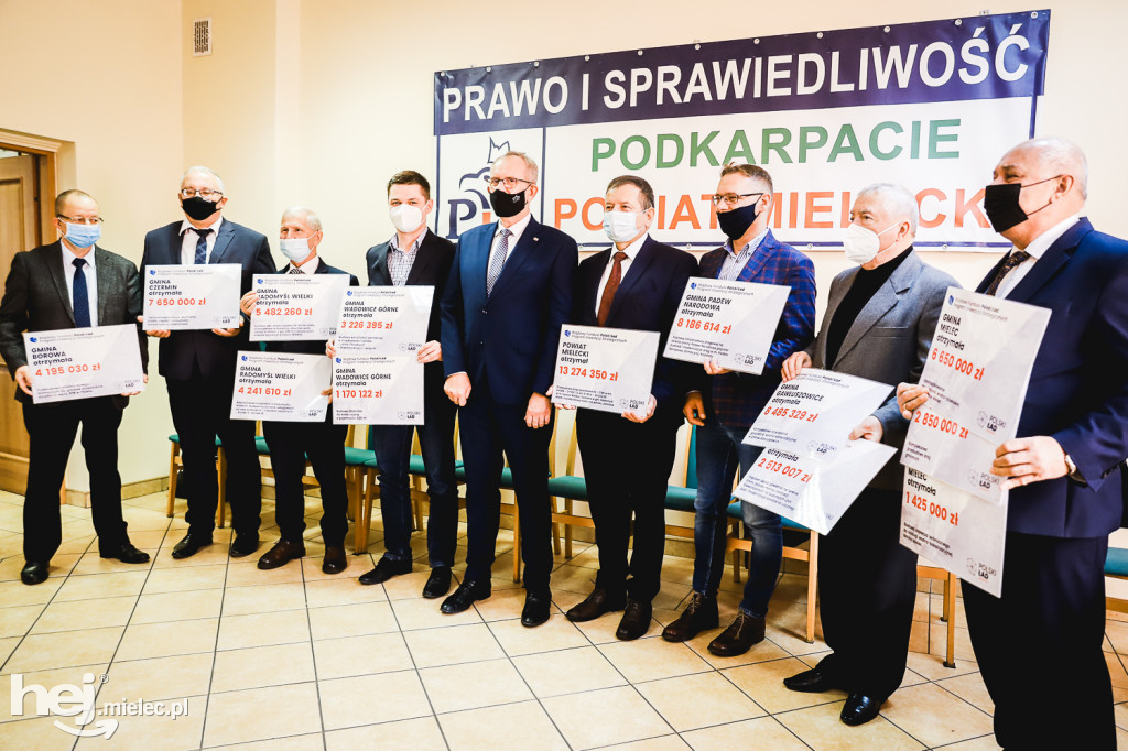 Polski Ład - pieniądze dla samorządów powiatu mieleckiego