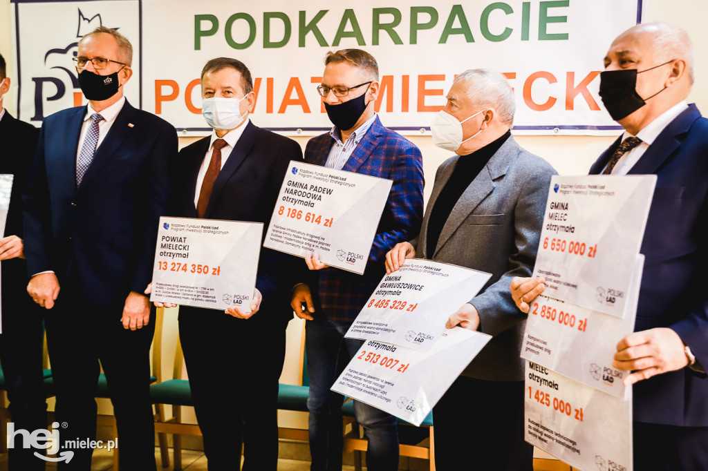 Polski Ład - pieniądze dla samorządów powiatu mieleckiego