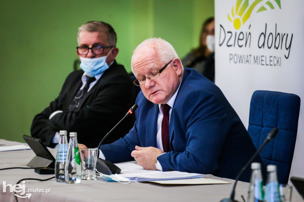 Sesja Rady Powiatu Mieleckiego - 25 października 2021