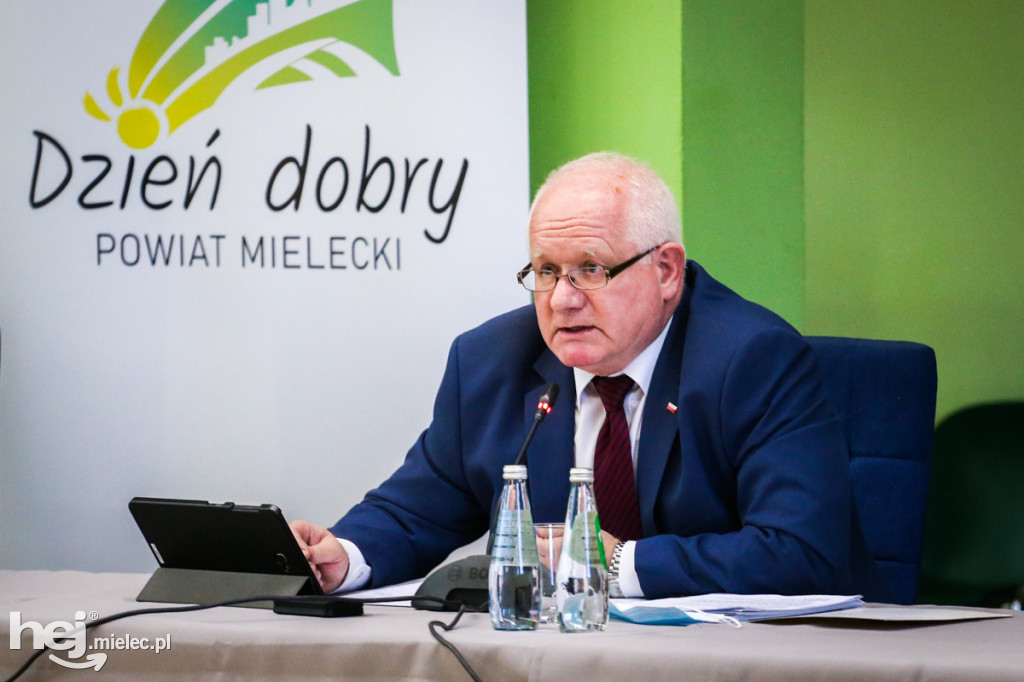 Sesja Rady Powiatu Mieleckiego - 25 października 2021