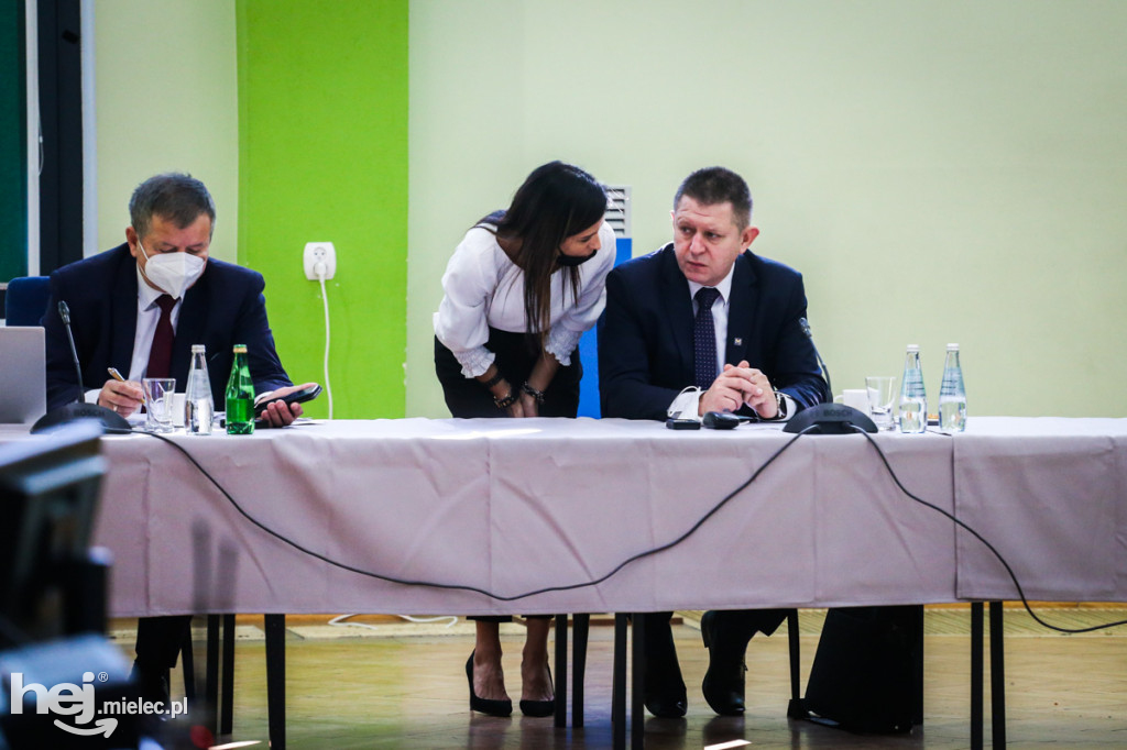 Sesja Rady Powiatu Mieleckiego - 25 października 2021