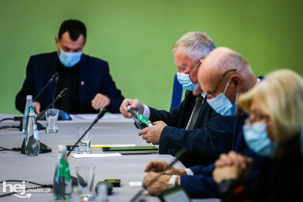 Sesja Rady Powiatu Mieleckiego - 25 października 2021