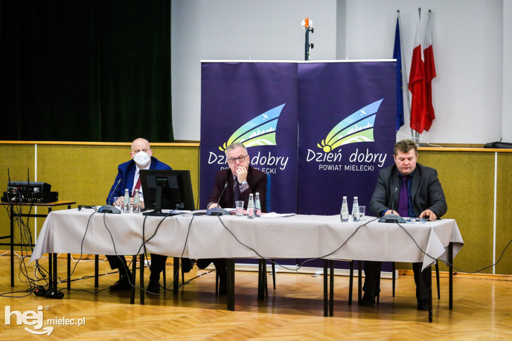Sesja Rady Powiatu Mieleckiego - 25 października 2021