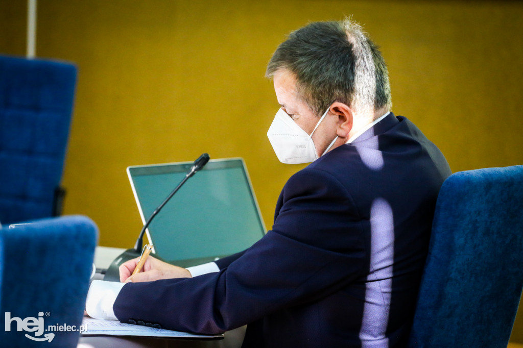 Sesja Rady Powiatu Mieleckiego - 25 października 2021