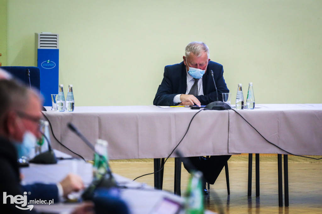 Sesja Rady Powiatu Mieleckiego - 25 października 2021