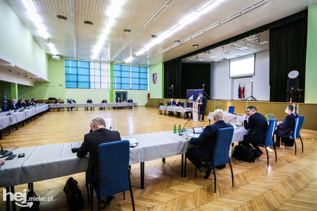 Sesja Rady Powiatu Mieleckiego - 25 października 2021