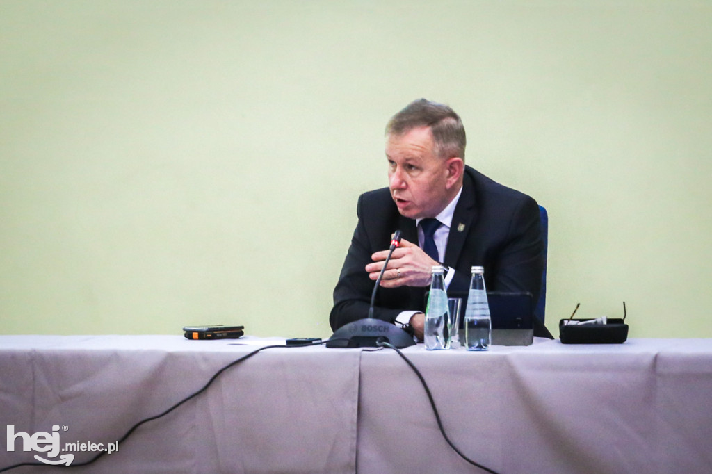 Sesja Rady Powiatu Mieleckiego - 25 października 2021