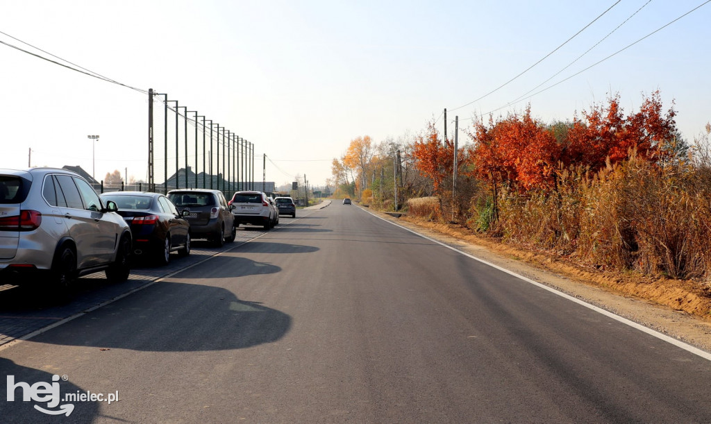 Droga powiatowa Wadowice Górne - Zgórsko po remoncie