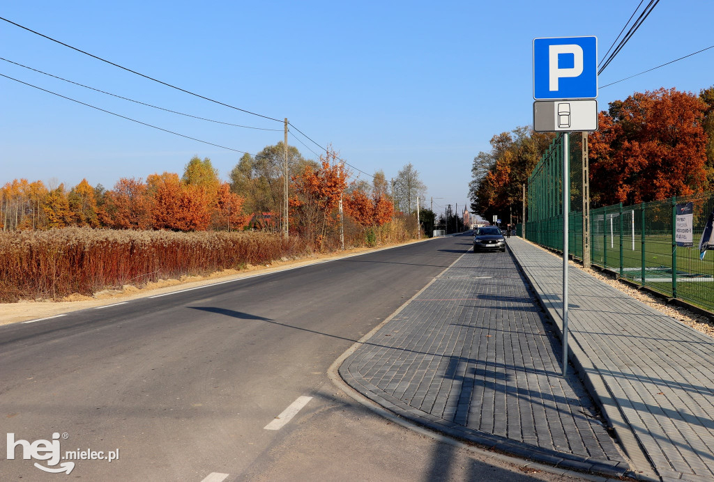 Droga powiatowa Wadowice Górne - Zgórsko po remoncie