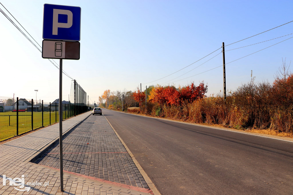 Droga powiatowa Wadowice Górne - Zgórsko po remoncie