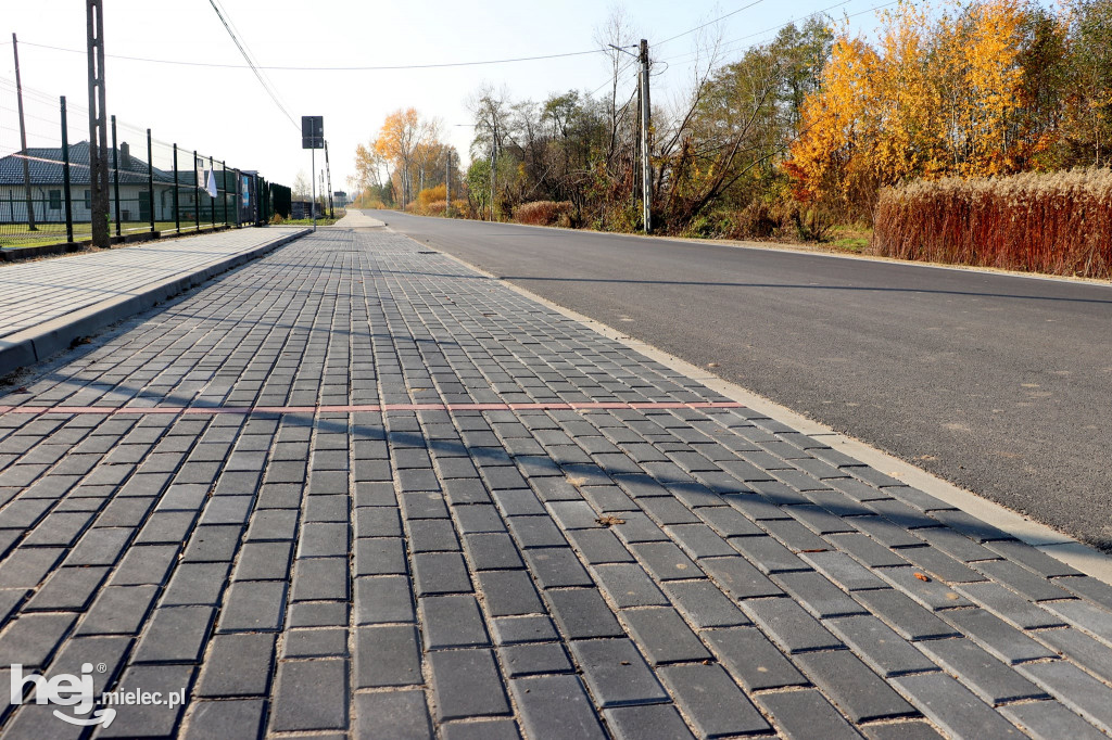 Droga powiatowa Wadowice Górne - Zgórsko po remoncie