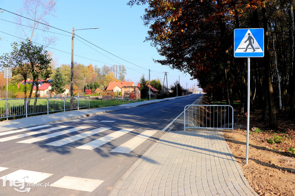 Droga powiatowa Wadowice Górne - Zgórsko po remoncie