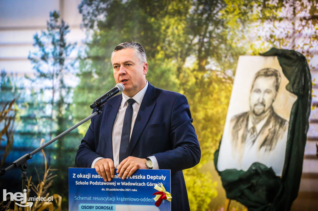 Śp. Leszek Deptuła patronem szkoły