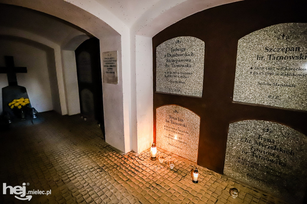 Krypta rodziny Tarnowskich w Chorzelowie