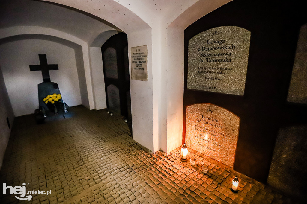 Krypta rodziny Tarnowskich w Chorzelowie