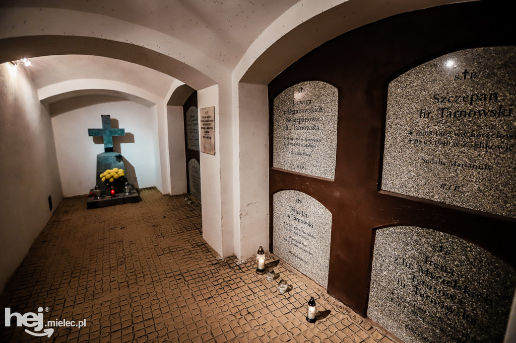 Krypta rodziny Tarnowskich w Chorzelowie