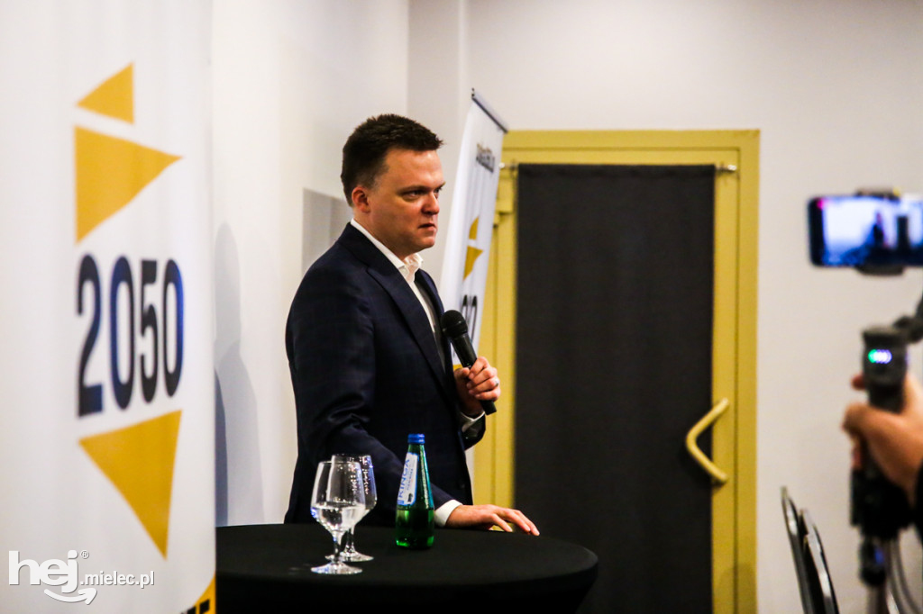 Szymon Hołownia w Mielcu